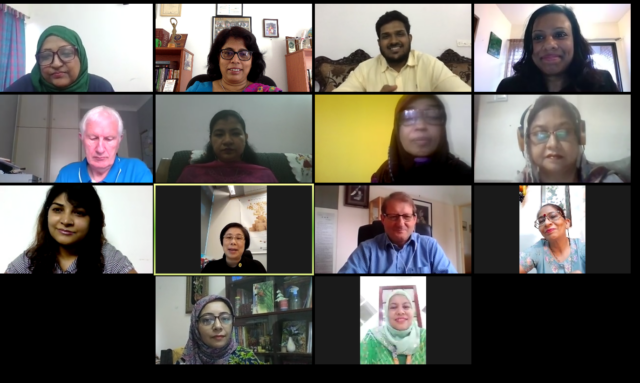 WiLAT Bangladesh Launch Zoom call