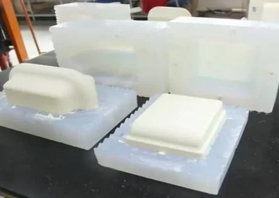 Vacuum Casting White Plastic Box