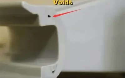 Analysis of Voids in Injection Molded Parts